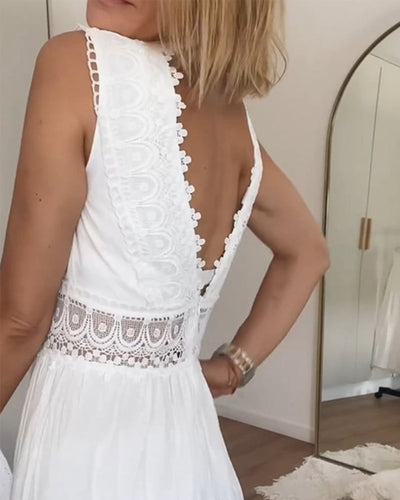 Valentina® | Vestido de Encaje con Escote en V